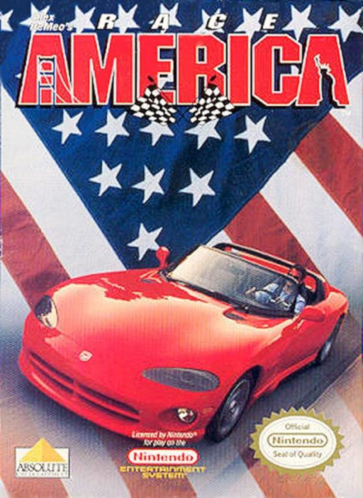 Alex DeMeo's Race America (USA) box art